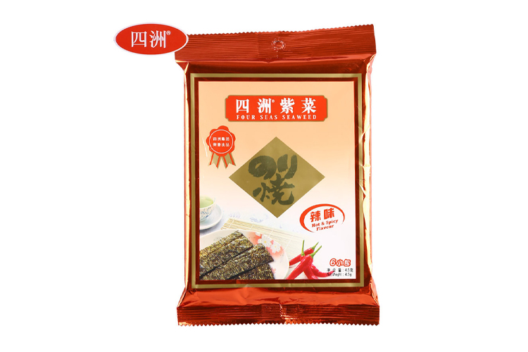 FOUR SEAS SEAWEED SPICY 4.5G